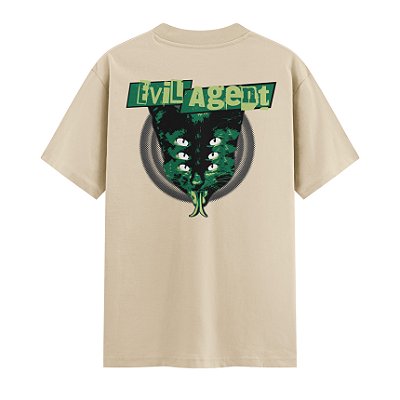 Camiseta Streetwear Masculina 100% Algodão Fio 30.1 - EVIL AGENT 38