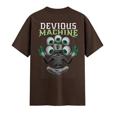 Camiseta Streetwear Masculina 100% Algodão Fio 30.1 - DEVIOUS MACHINE 42