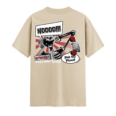 Camiseta Streetwear Masculina 100% Algodão Fio 30.1 - NOOOO!!! 63