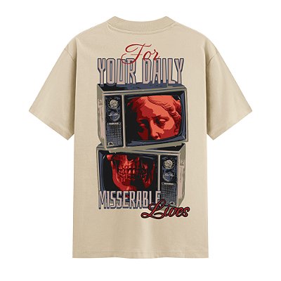 Camiseta Streetwear Masculina 100% Algodão Fio 30.1 - FOR YOUR LIVES 73