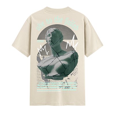 Camiseta Streetwear Masculina 100% Algodão Fio 30.1 - ODE TO THE FAILED 84