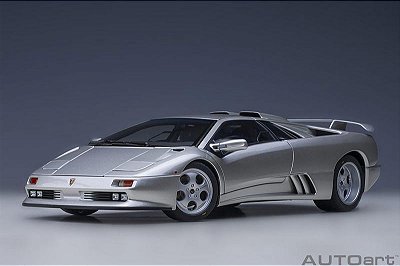 Lamborghini Diablo SE30 Jota 1:18 Autoart Cinza