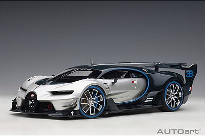Bugatti Vision Gran Turismo 1:18 Autoart Cinza