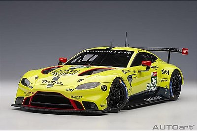 *** PRÉ-VENDA *** Aston Martin Vantage GTE Le Mans PRO 2018 1:18 Autoart