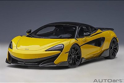 McLaren 600LT 1:18 Autoart Amarelo