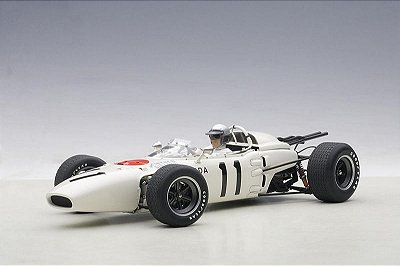 Fórmula 1 Honda RA272 Gp México 1965 Richie Ginther 1:18 Autoart  (com piloto)