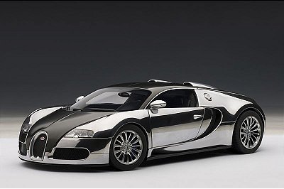 Bugatti Veyron 16.4 Pur Sang Aluminum Autoart 1:18
