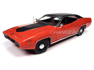 Plymouth GTX 1971 440+6 Hardtop 30º Aniversário 1:18 Autoworld