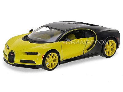 Bugatti Chiron 2016 1:24 Maisto Amarelo
