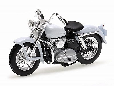 Harley Davidson K Modelo 1952 Maisto 1:18 Série 37