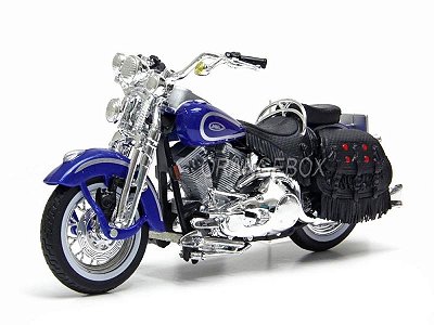 Harley Davidson Heritage Softail Springer FLSTS 1999 Maisto 1:18 Série 35