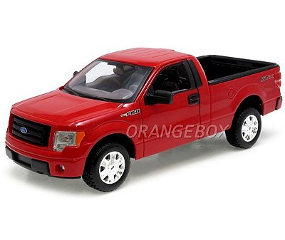 Ford F-150 STX 2010 1:27 Maisto Vermelho