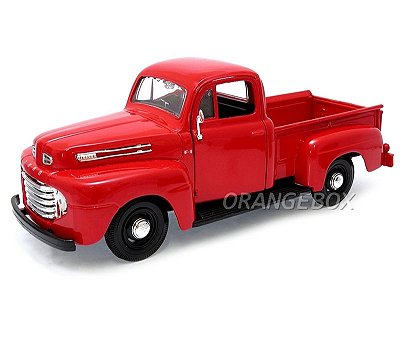 Ford F-1 Pickup 1948 1:25 Maisto Vermelho