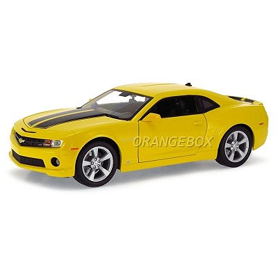 Chevrolet Camaro SS RS 2010 Special Edition Maisto 1:18 Amarelo