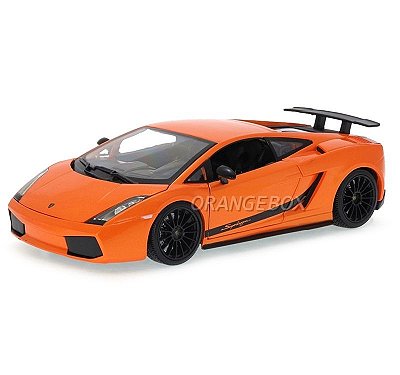 Lamborghini Gallardo Superleggera 2007 Maisto 1:18 Laranja