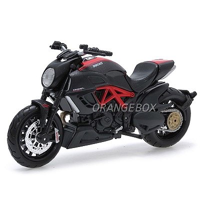 Ducati Diavel Carbon 2 Wheelers Maisto 1:18 Preto