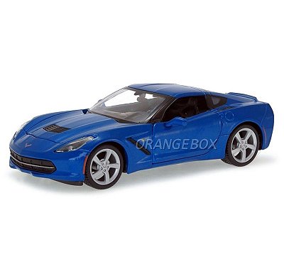 Chevrolet Corvette C7 2014 Coupe Maisto 1:24 Azul