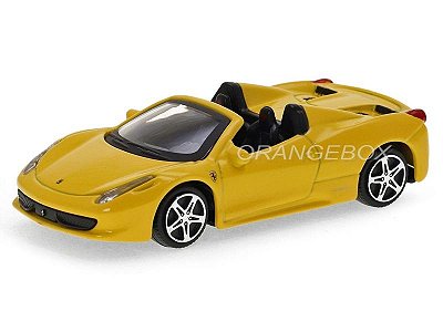 Ferrari 458 Spider Bburago 1:43 Amarelo