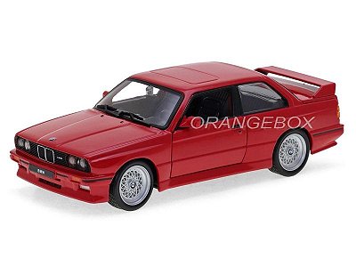 BMW M3 (E30) 1988 Bburago 1:24 Vermelho