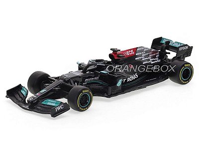 Fórmula 1 Mercedes Benz AMG W12 Valtteri Bottas 2021 1:43 Bburago