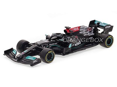 Fórmula 1 Mercedes Benz AMG W12 Lewis Hamilton 2021 1:43 Bburago