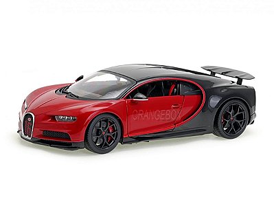 Bugatti Chiron Sport 2016 Bburago 1:18 Vermelho