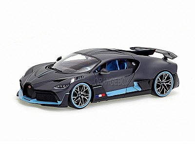 Bugatti Divo Bburago 1:18 Cinza