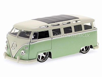 Volkswagen Kombi Bus 1962 BigTime Kustoms Jada Toys 1:24 Verde