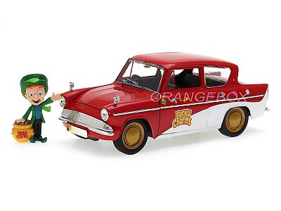 Ford Anglia 1959 Jada Toys 1:24 + Figura Lucky the Leprechaun