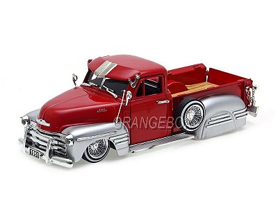 Chevy Pickup 1951 1:24 Just Trucks Jada Toys Vermelho