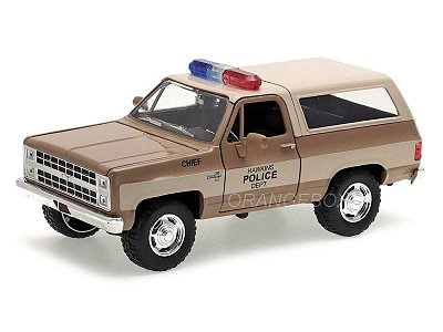 Hopper's Chevrolet Blazer Police Stranger Things Jada Toys 1:24