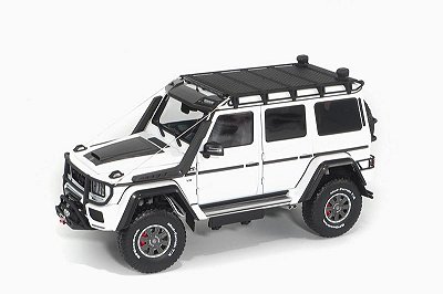 Brabus 550 Adventure Mercedes Benz G500 4×4 1:18 Almost Real Branco