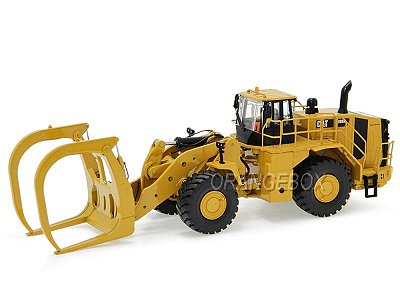 Pá Carregadeira com Garras para Serraria Caterpillar 988K Diecast Masters 1:50