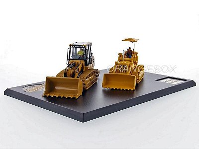 Kit Set Evolution Caterpillar Trator de Esteira 977D + 963D 1:50 Diecast Masters