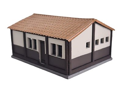 Casa Ferroviária  Mod.02 1:87 HO Dio Studios