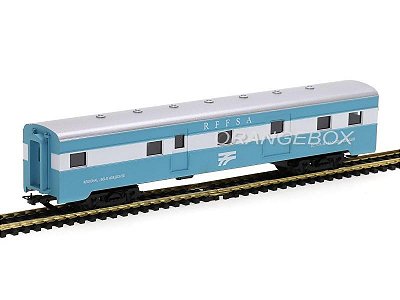 Carro Bagageiro Aço Carbono RFFSA BHTE 1:87 HO Frateschi - 2480