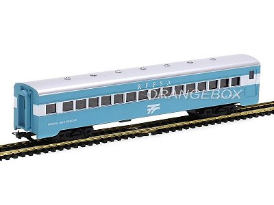 Carro de Passageiros 1A Classe Aço Carbono RRFSA-BHTE 1:87 HO Frateschi - 2481