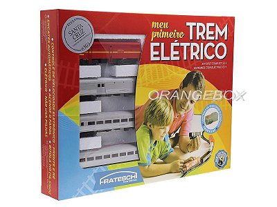 Trem Elétrico Completo - Trem de Passageiros STA Cruz RFFSA 1:87 HO Frateschi - 6505