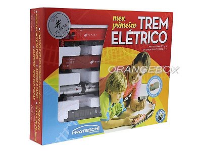 Trem Elétrico Completo - Trem de Carga FEPASA 1:87 HO Frateschi - 6512