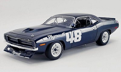 Plymouth Trans Am Barracuda 1970 Pilot Car Edição Limitada 1:18 Acme