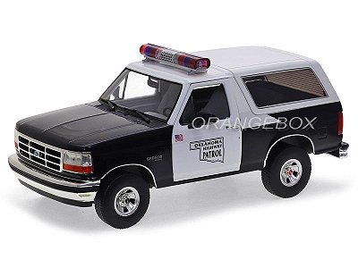 Ford Bronco 1996 Oklahoma Highway Patrol 1:18 Greenlight