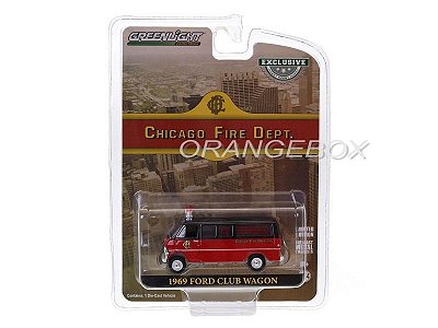 Ford Club Wagon 1969 Chicago Fire Department 1:64 Greenlight
