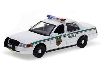 Ford Crown Victoria Police Interceptor 2001 Miami Metro Police Department Dexter 1:24 Greenlight