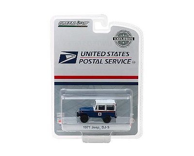 Jeep 1971 DJ-5 USPS Greenlight 1:64