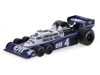 F1 Tyrrell P34 First National City P.Depailler Gp Bélgica 1977 1:24 Ixo Models