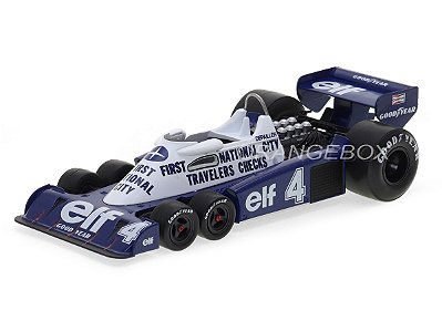 F1 Tyrrell P34 First National City P.Depailler Gp Bélgica 1977 1:24 Ixo Models