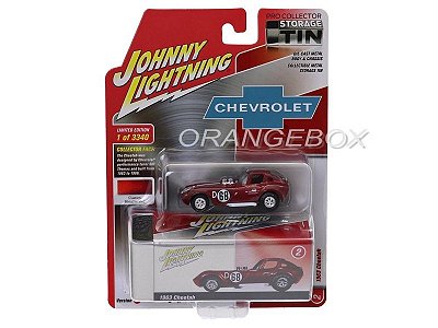 Cheetah 1963 Pro Collector 2020 R2 1:64 Johnny Lightning Vermelho