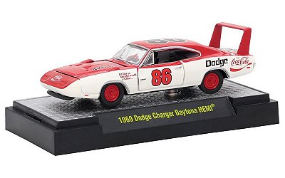 Dodge Daytona HEMI 1969 Coca Cola HOBBY ONLY RC01 M2 Machines 1:64