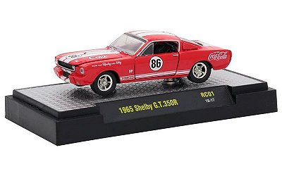 Shelby G.T.350R 1965 Coca Cola HOBBY ONLY RC01 M2 Machines 1:64
