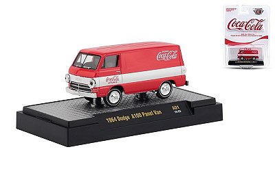 Dodge A100 Panel Van 1964 RA01 Coca Cola M2 Machines 1:64